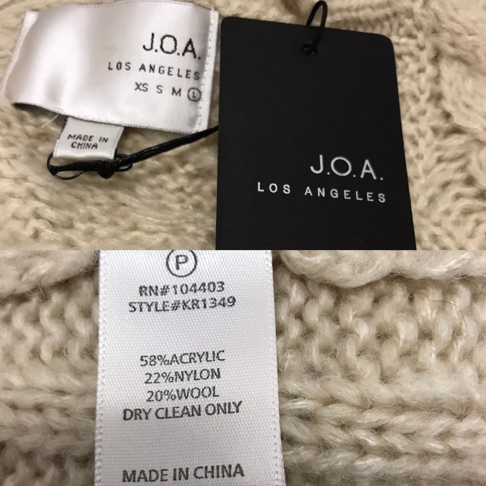 Nasty Gal J.O.A.Rutherford Cableknit Sweater - Picture 6 of 6